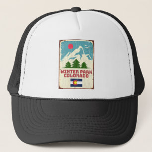 Winter Park Colorado Sign Truckerkappe
