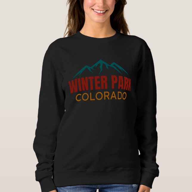 Winter Park Colorado Sweatshirt (Vorderseite)