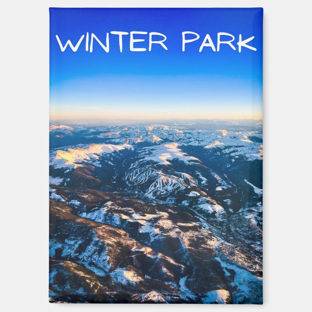 Winter Park Magnet (Vorderseite)