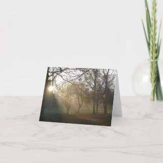 "Winter-Park" Notecard Karte