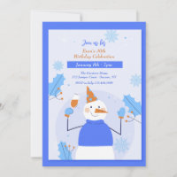 Winter-Party Einladung