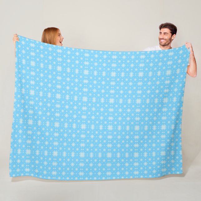 Winter Pattern Design Fleece Blanket (Beispiel)