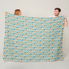Winter Pattern Design Fleece Blanket