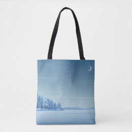 Winter Peace Shopping Errand Tote Bag Tasche