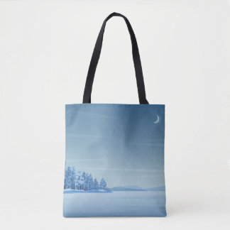 Winter Peace Shopping Errand Tote Bag Tasche