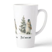 Winter Penguin “Best Mom Ever” Design