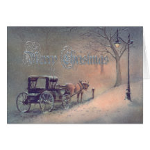 WINTER-PFERD u. BUGGY durch SHARON SHARPE