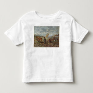 Winter-Pflügen Kleinkind T-shirt