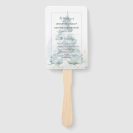 Winter Pine Romance Programm Fans Fächer