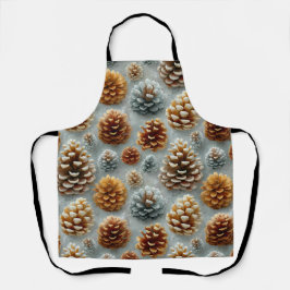 Winter Pinecones Harmonie Schürze