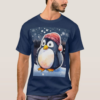 Winter Pinguin T - Shirt - Niedlich & gemütlich ka