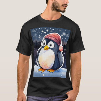 Winter Pinguin T - Shirt - Niedlich & gemütlich ka