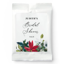 Winter-Poinsettia-Brautjungfernparty