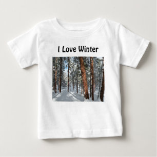 Winter Ponderosa Baby T-shirt