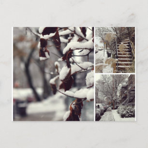 Winter Postkarte