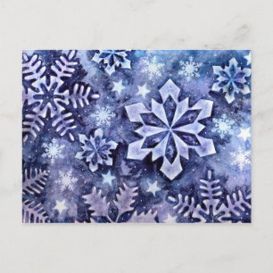 Winter Postkarte