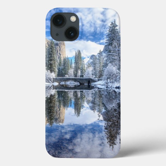 Winter Reflection at Yosemite Case-Mate iPhone Hülle (Rückseite)