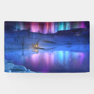 Winter-Regenbogenbanner Banner