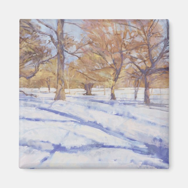 Winter Richmond Park Magnet (Vorne)