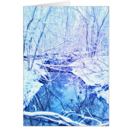 Winter River3 Card