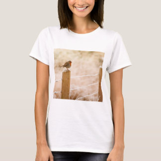 Winter Robin RedBrust T-Shirt