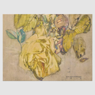 Winter-Rose von Charles Rennie Mackintosh Seidenpapier
