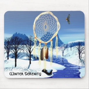 Winter-Ruhe Mousepad