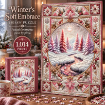 Winter’s Soft Embrace 1.014-Teile-Jigsaw-Puzzle