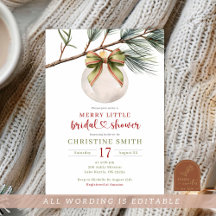 Winter Sage Green Bow Merry Little Brautparty