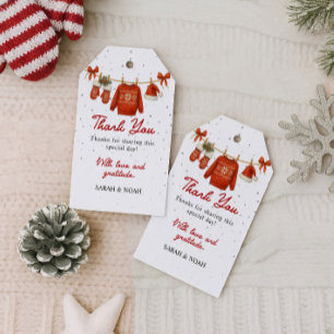 Winter Santa Geschenkanhänger