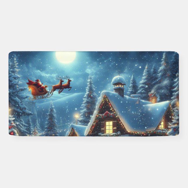 Winter/Santa/Weihnachten/Schnee Banner (Horizontal)