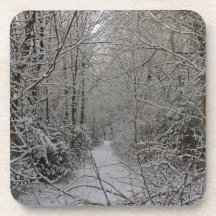 Winter Scene Untersetzer