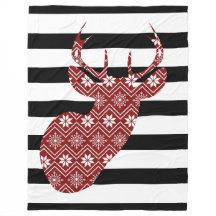 Winter-schickes Rotwild-Schwarzes + Weiße