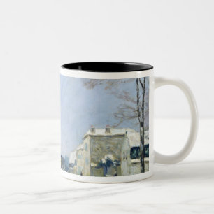 Winter, Schnee-Effekt, 1876 Zweifarbige Tasse