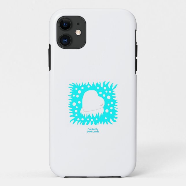 Winter Schnee Herz Apple iPhone 11 Fall Case-Mate iPhone Hülle (Rückseite)