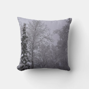 Winter-Schnee-Park-Schneefall-arktische Kissen