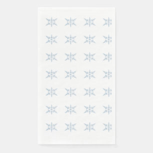 Winter-Schneeflocken-Papiertücher Serviette