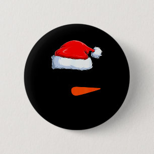 Winter-Schneemann-Gesichtskostüm Weihnachten Schne Button