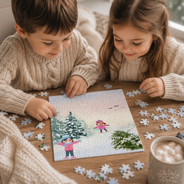 Winter-Schneetag-Puzzle (Von Creator hochgeladen)