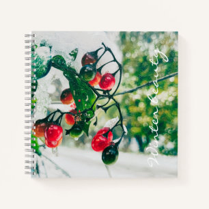 Winter-Schönheit 1 Notizbuch