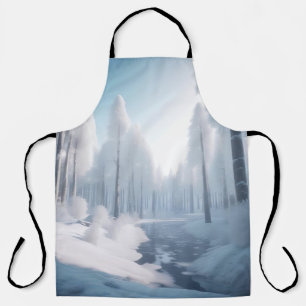 Winter Schürze