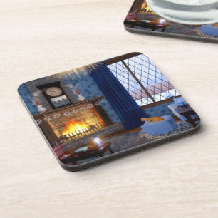 Winter Serenity Cork Untersetzer