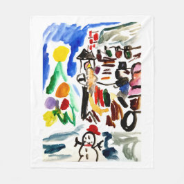 Winter set fleecedecke