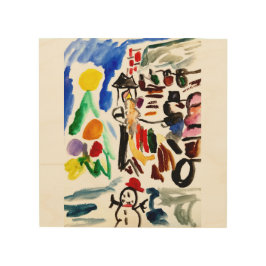 Winter set holzdruck