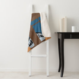 Winter-Sherpa-Decke Schneekugel Sherpadecke