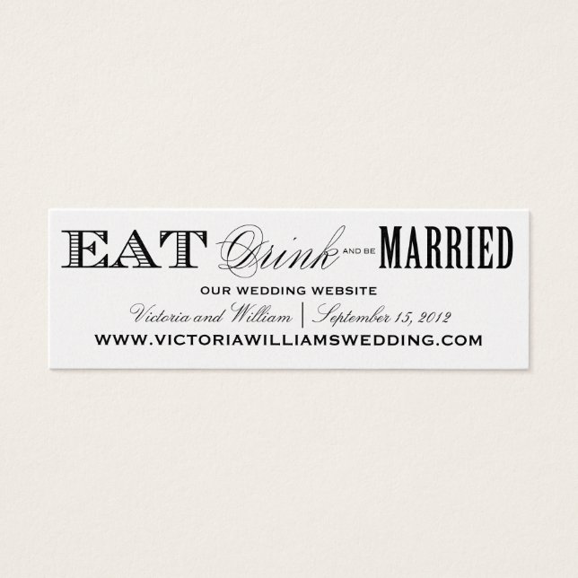 WINTER SHIMMER EDITION | WEDING WEBSITE CARDS (Vorderseite)