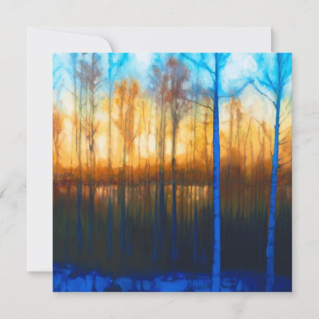 Winter Siljan Sunset (Vorderseite)