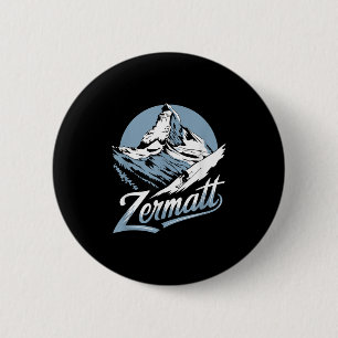 Winter-Ski-Abenteuer, Zermatt Bergski-Spaß Button