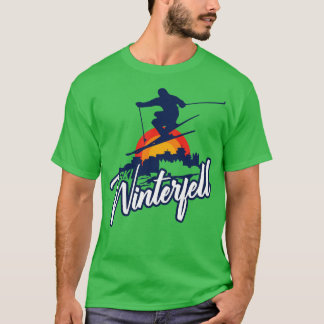 Winter Skifahren T-Shirt