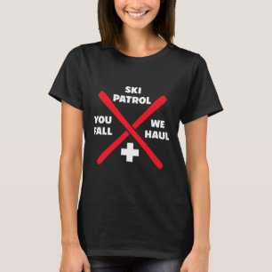 Winter Skipatrol-Spiele-Shirts und Hoodies Ski 